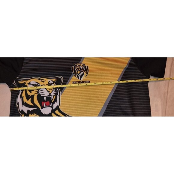 RICHMOND TIGERS afl youth shirt size 10 Australian Football League preowned B2 - Picture 9 of 11